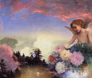  original Oil Painting - kf legend in paradise nude original